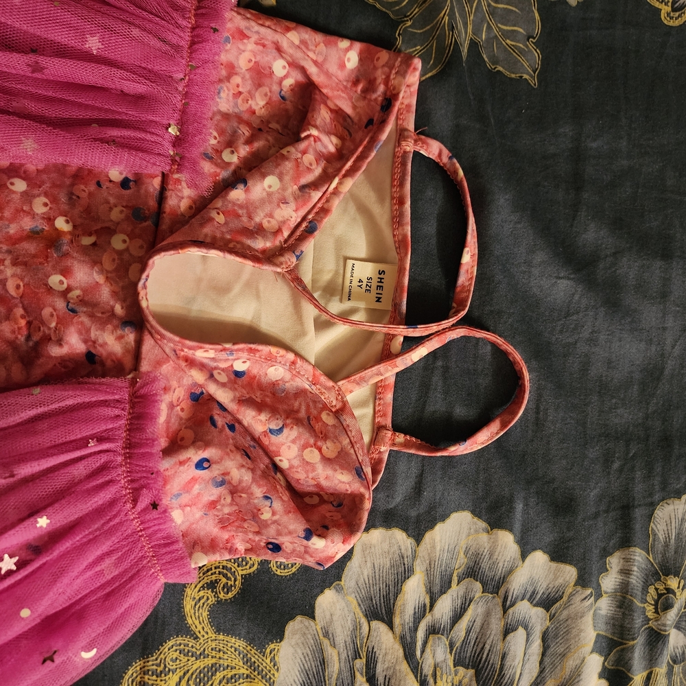 SHEIN Pink Sequin Women's Bag